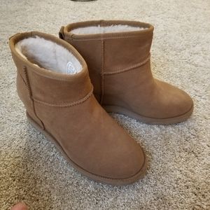 Classic Femme Mini Wedge Bootie